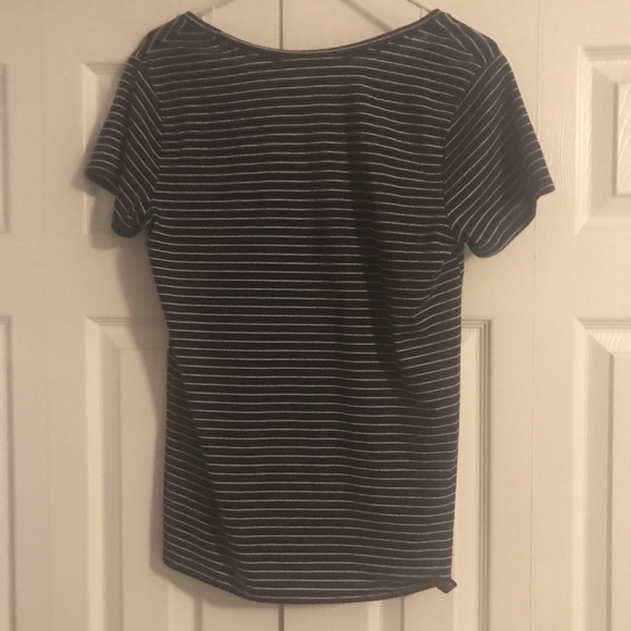 Striped navy and white top - Picture 3 of 4